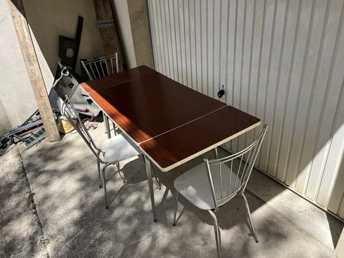 Ensemble table chaises - ensemble,