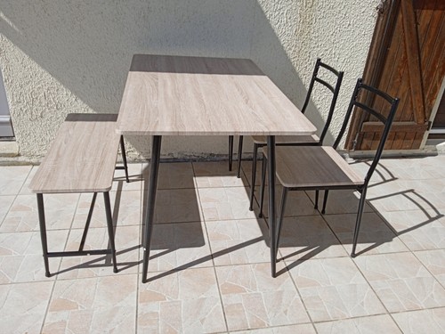 Ensemble table chaises de - table,