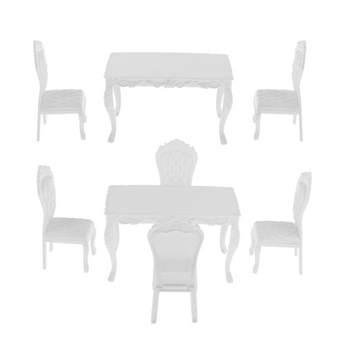Table chaises plastique - et, en
