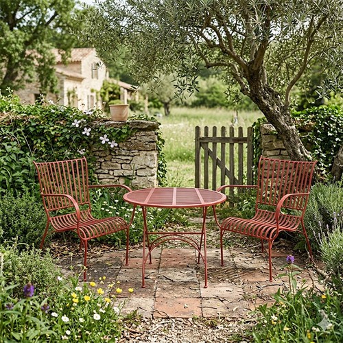Ensemble table chaises - et,